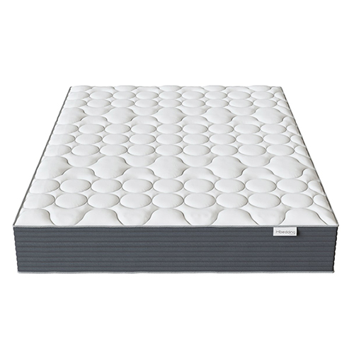 Matelas ressorts ensachés 140x190 Spring Plus Hbedding - Mousse à mémoire de forme et ressorts ensachés