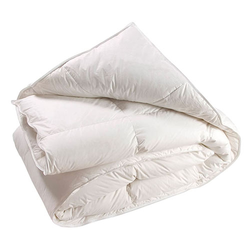 Couette 170g/m² anti acariens duvet d'oie et plumettes 240x220cm - Collection Fjord Rubis - Hbedding