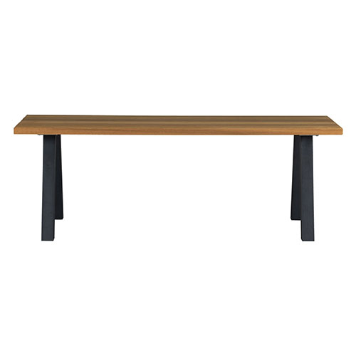 Table de jardin 6 personnes en bois et métal - Collection Tablo - Woood