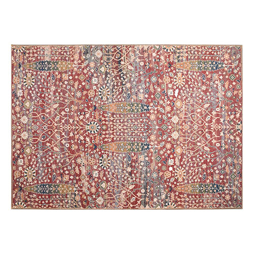 Tapis imprimé numérique rouge 160x230cm - Collection Jacob