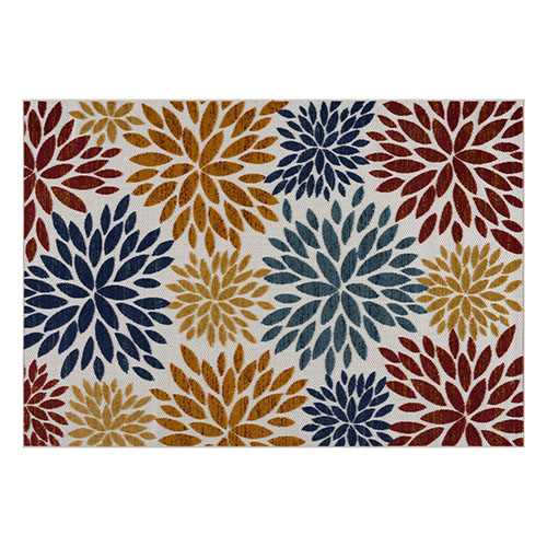 Tapis d'extérieur scandinave Multicolore 160x230cm - Collection Joe