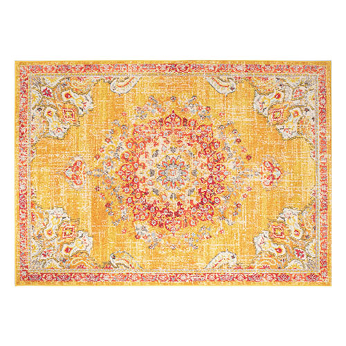 Tapis vintage Jaune 120x170cm - Collection Rhys