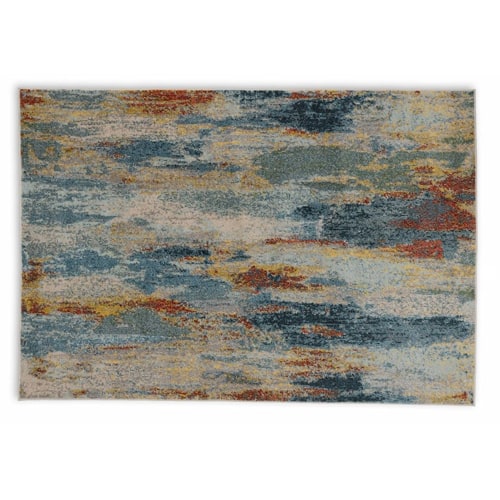 Tapis vintage Multicolore 120x160cm - Collection Rhys