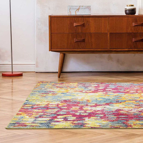 Tapis vintage Multicolore 120x170cm - Collection Rhys