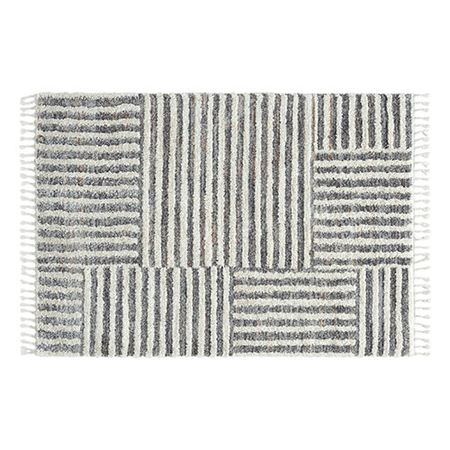 Tapis vintage gris 200x290 cm - Mateo