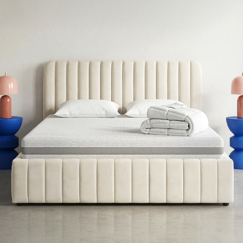 Matelas mousse 160x200 + couette + 2 oreillers - Clean Confort