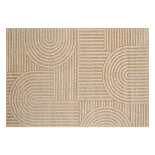 Tapis relief Beige 200x290 - Dora