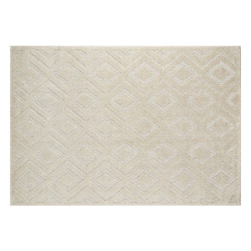 Tapis relief crème 200x290 - Aurora