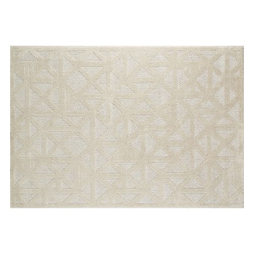 Tapis relief crème 200x290 - Rita