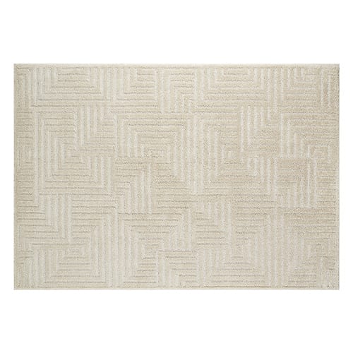 Tapis relief crème160x230 - Ana