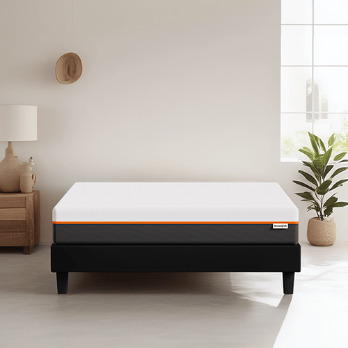 Matelas 180x200 cm mousse haute densité - 22 cm - Dual Confort