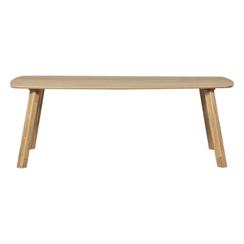 Table à manger ovale en bois clair FSC 180 cm - Tablo