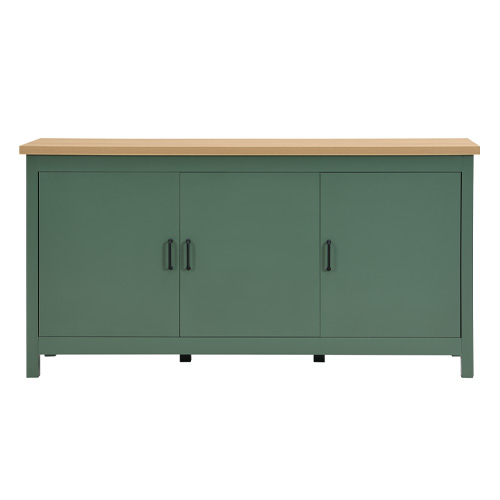 Buffet 3 portes vert 160 cm - Sana