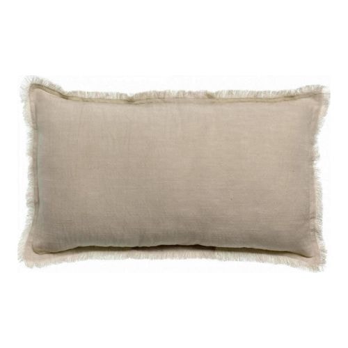 Coussin lin et coton lin écru 30 x 50 cm - Laly