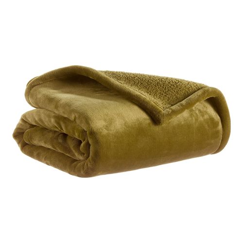 Maxi plaid doux bronze 180 x 220 cm - Michka
