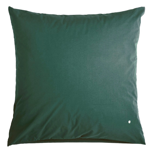 Lot de 2 Taies d'oreiller en coton bio Vert 65 x 65 cm - Celeste