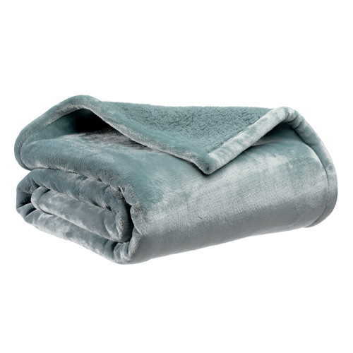 Jeté de lit Bleu 220 x 240 cm - Michka