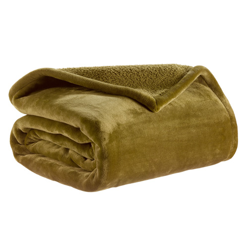 Jeté de lit Bronze 220 x 240 cm - Michka