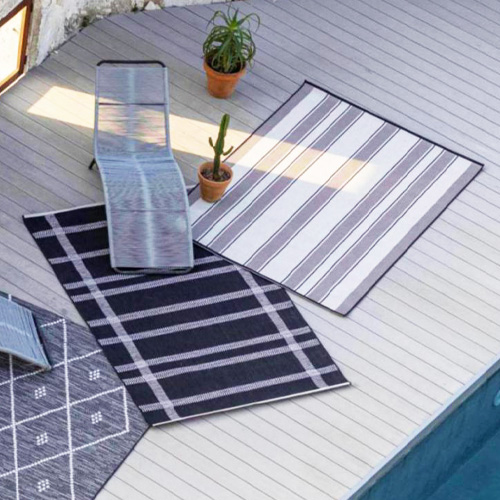 Tapis d'extérieur Gris 120 x 170 cm - Paomia