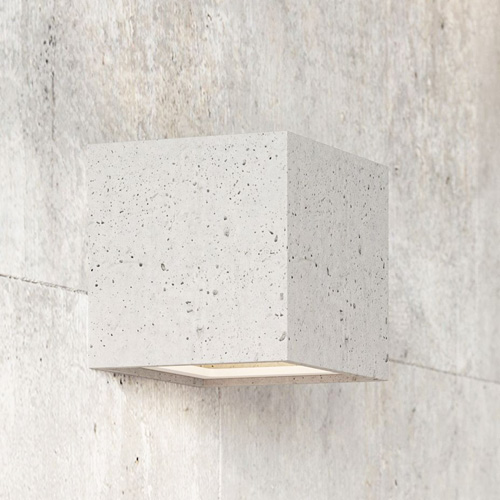 Applique cubique en béton - Leo