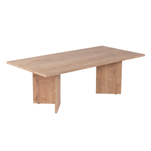 Table basse rectangulaire effet Chêne 119 cm - Taona