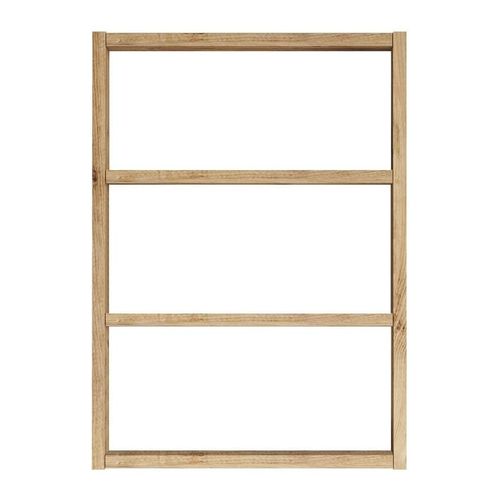 Etagère murale 3 niveaux effet bois 43 cm - Ena