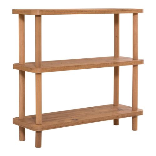 Console en bois 3 niveaux 80 cm - Elina