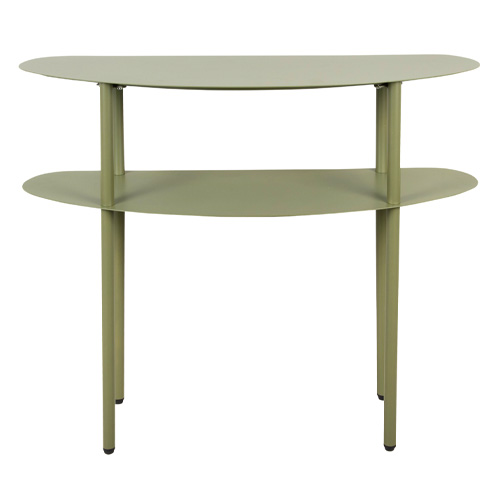 Console en métal vert kaki - Cool Retro