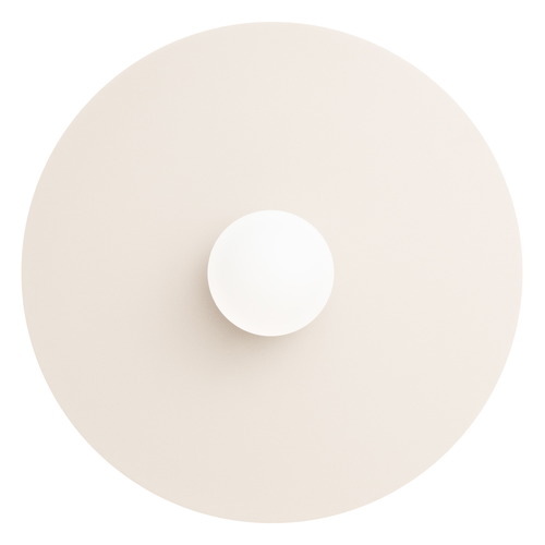 Applique murale en métal 50 cm en métal beige - Ake
