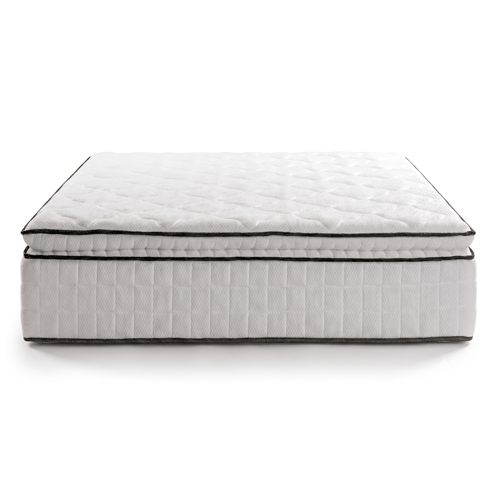 Matelas mousse 140x190 cm avec surmatelas intégré - 7 zones de confort - Confort Signature