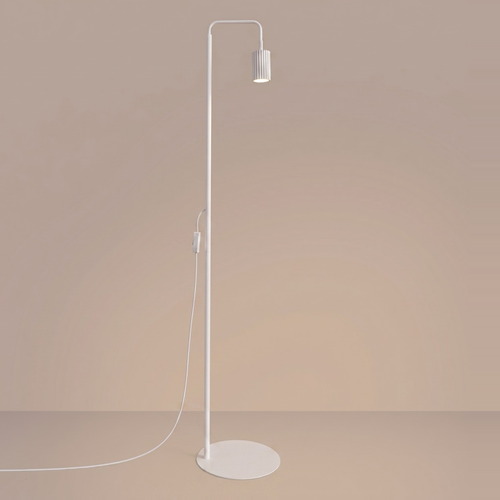 Lampadaire en aluminium blanc 160 cm - Karbon