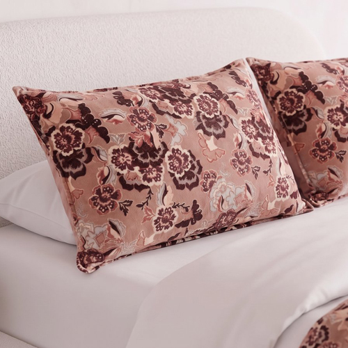 Housse de coussin en velours imprimé désert 40 x 60 cm - Boston