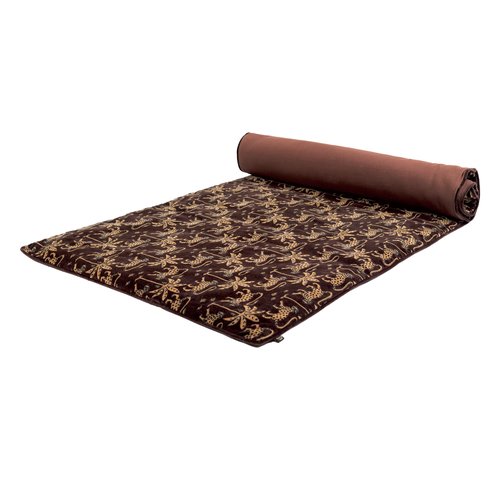 Housse d'édredon en velours imprimé ganache 85 x 200 cm - Beria