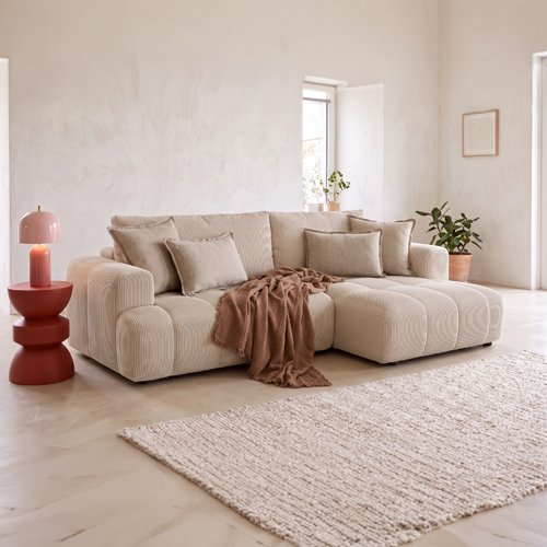 Plaid en coton lavé Mocaccino 130 x 180 cm - Vanly