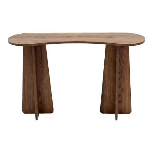 Console effet noyer 120 cm - Elina