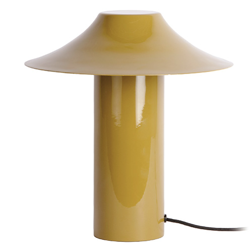 Lampe à poser en métal vert olive - Catania