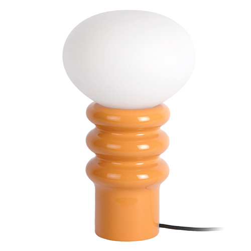 Lampe à poser rétro orange - Catania
