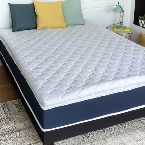 Sur matelas déhoussable mémoire de forme 180x200 Memory Plus Hbedding - Mousse haute densité