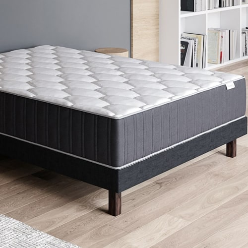 Matelas mémoire de forme 140x190 Memo Prestige Hbedding - Mousse ergonomique, mousse HR 35kg et mousse à effet mémoire de forme