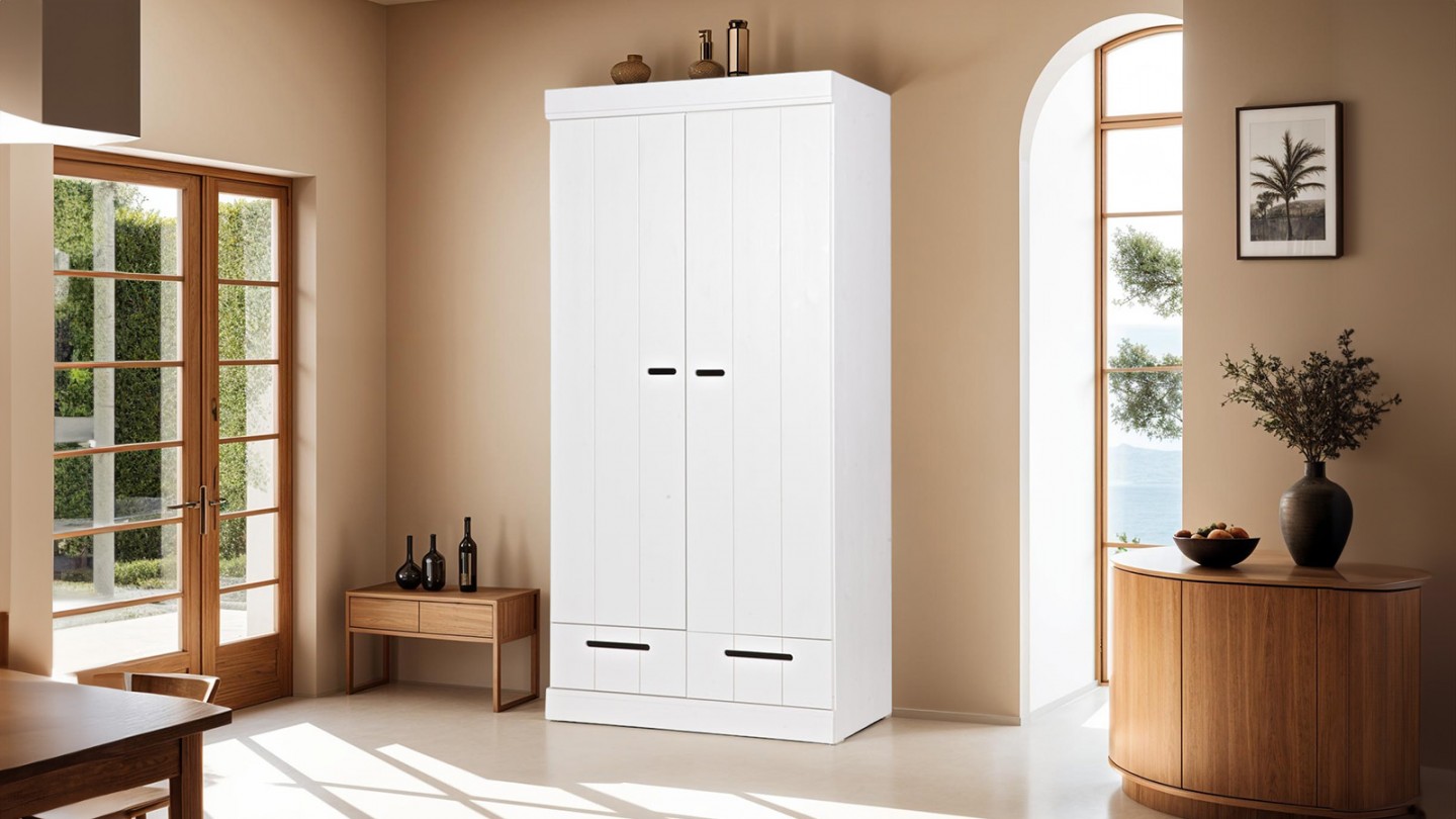 Connect Armoire 2 Portes + Tiroirs