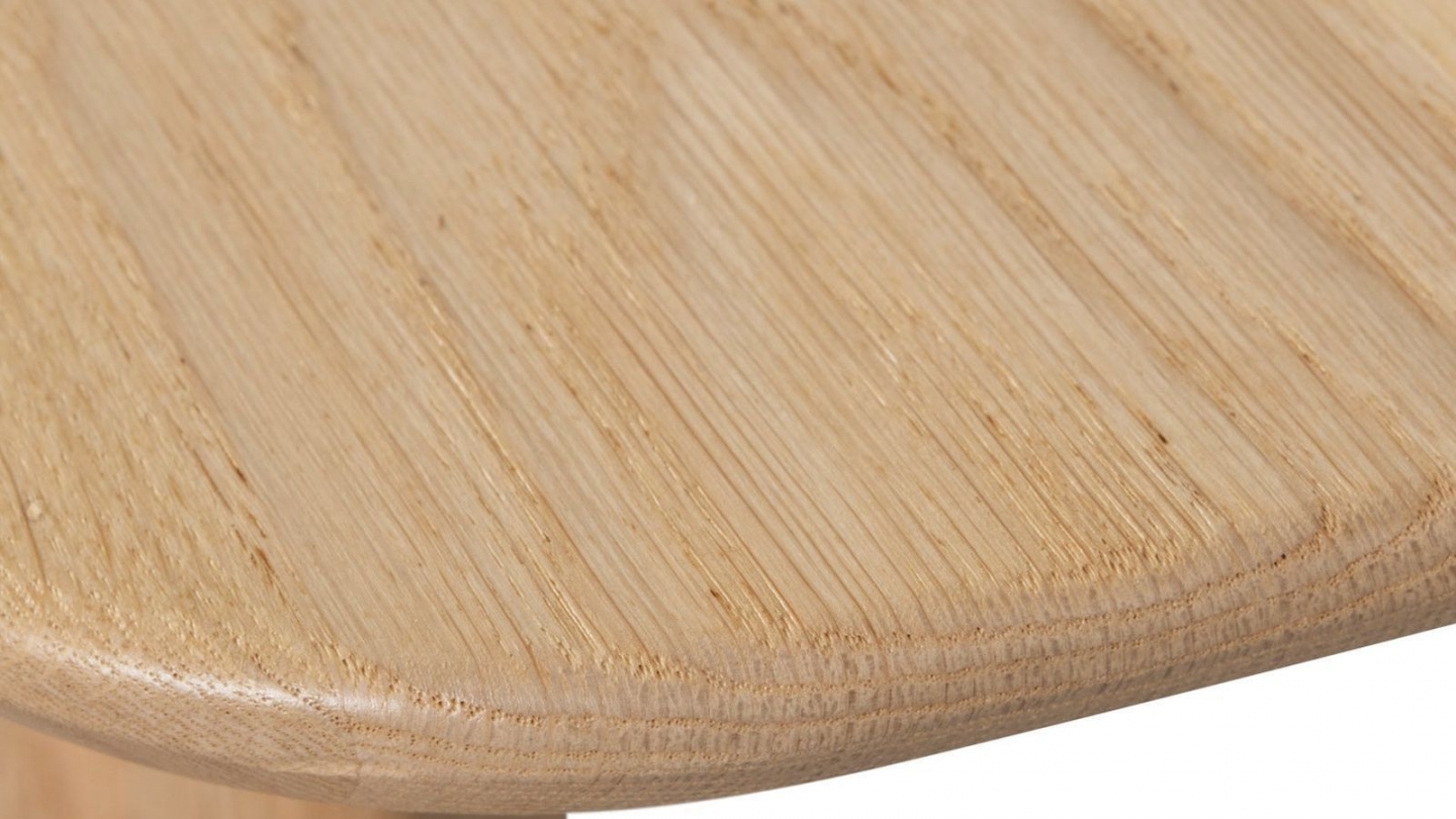 Table à manger ovale en bois clair FSC 180 cm - Tablo