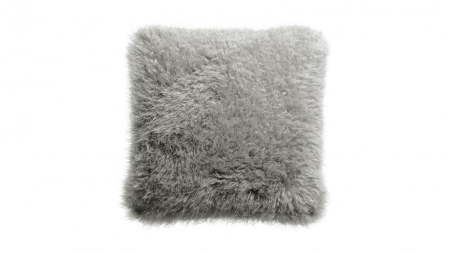 Coussin carré gris écume 45 x 45 - Betani