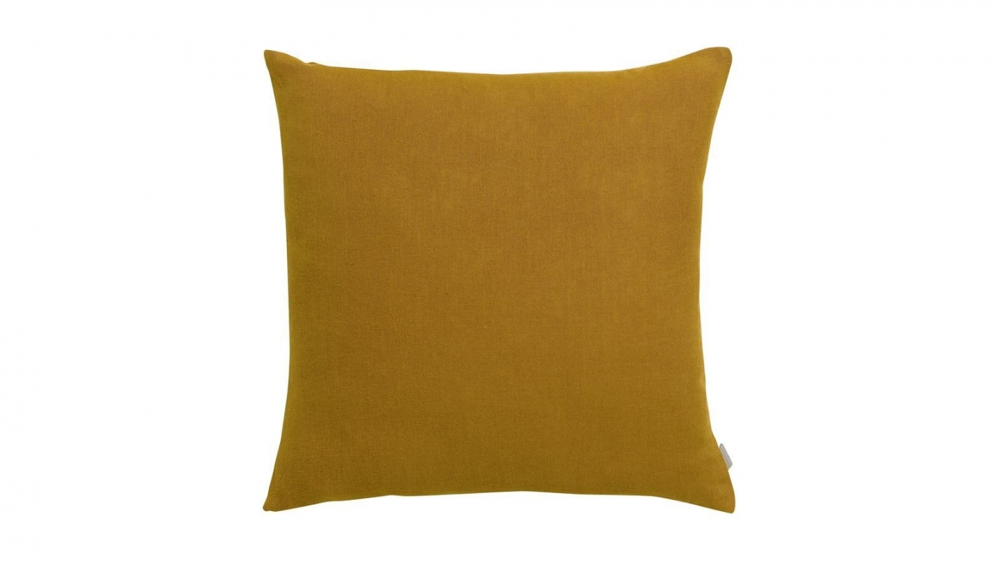 Coussin lin et coton bronze 45 x 45 cm - Zeff