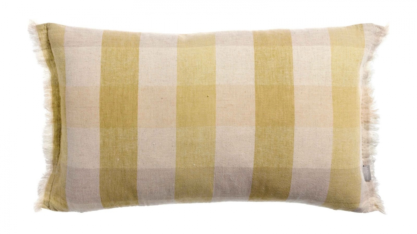 Coussin à imprimé bronze 30 x 50 cm - Kate
