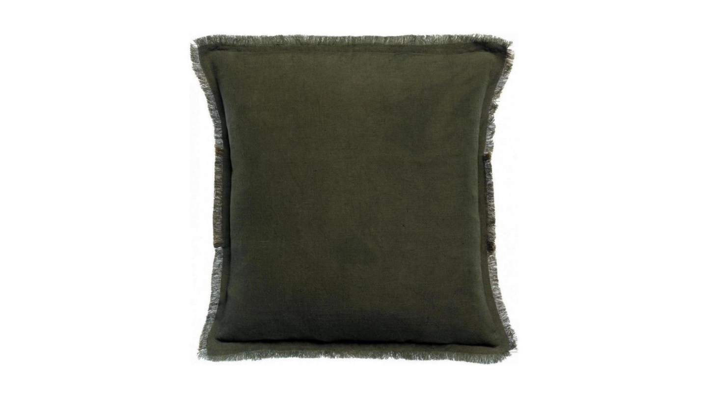 BETGINY Ensemble De 2 Housses De Coussin Décoratives Modernes En Lin