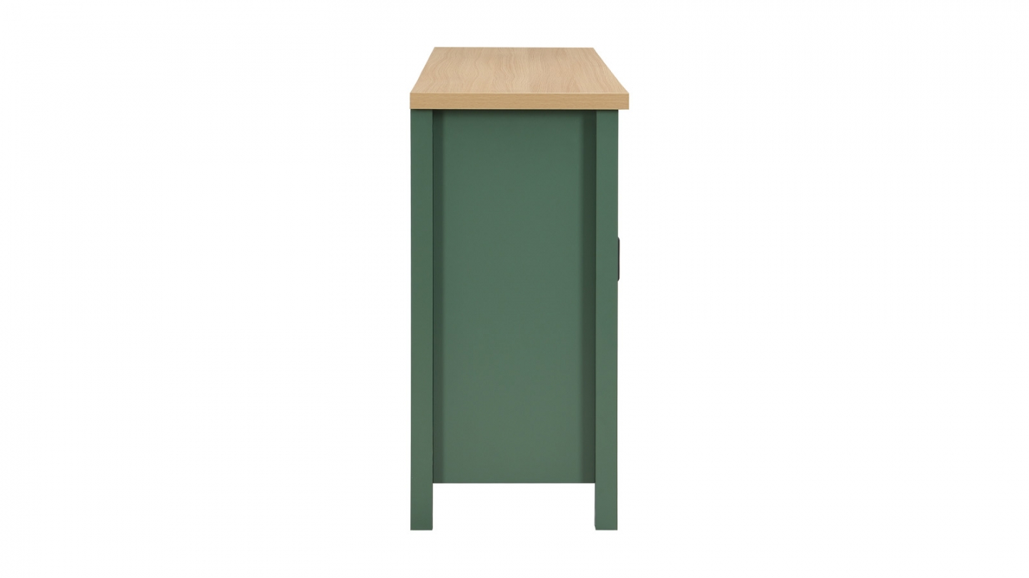 Buffet 3 portes vert 160 cm - Sana