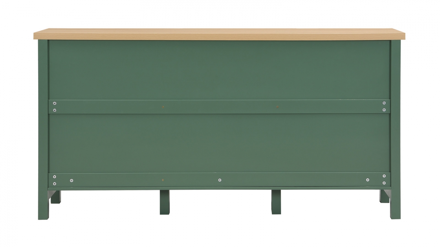 Buffet 3 portes vert 160 cm - Sana