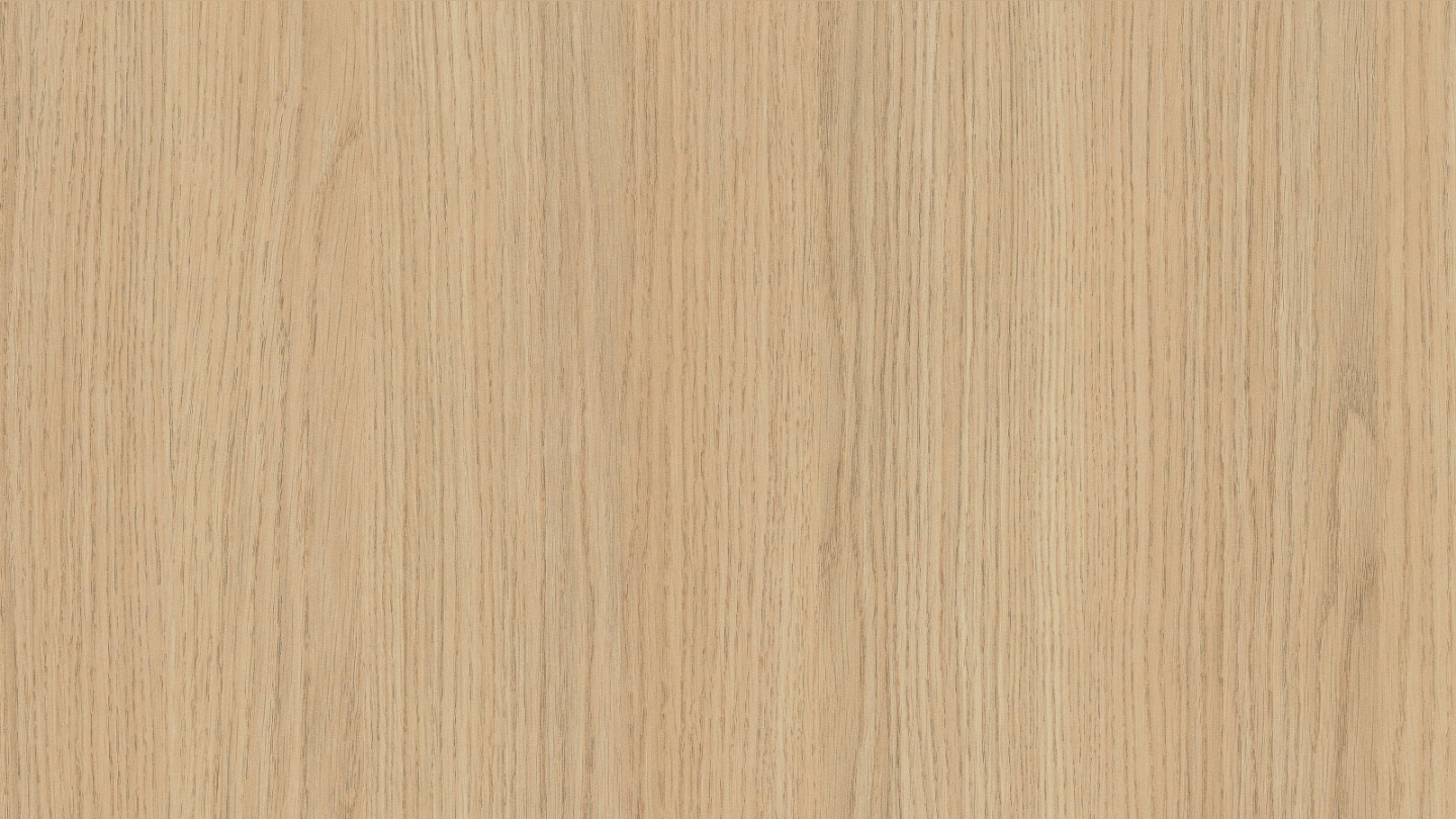 Ensemble de 6 meubles de cuisine - L. 185 cm - abricot et chêne clair cannelé - Luzia Signature