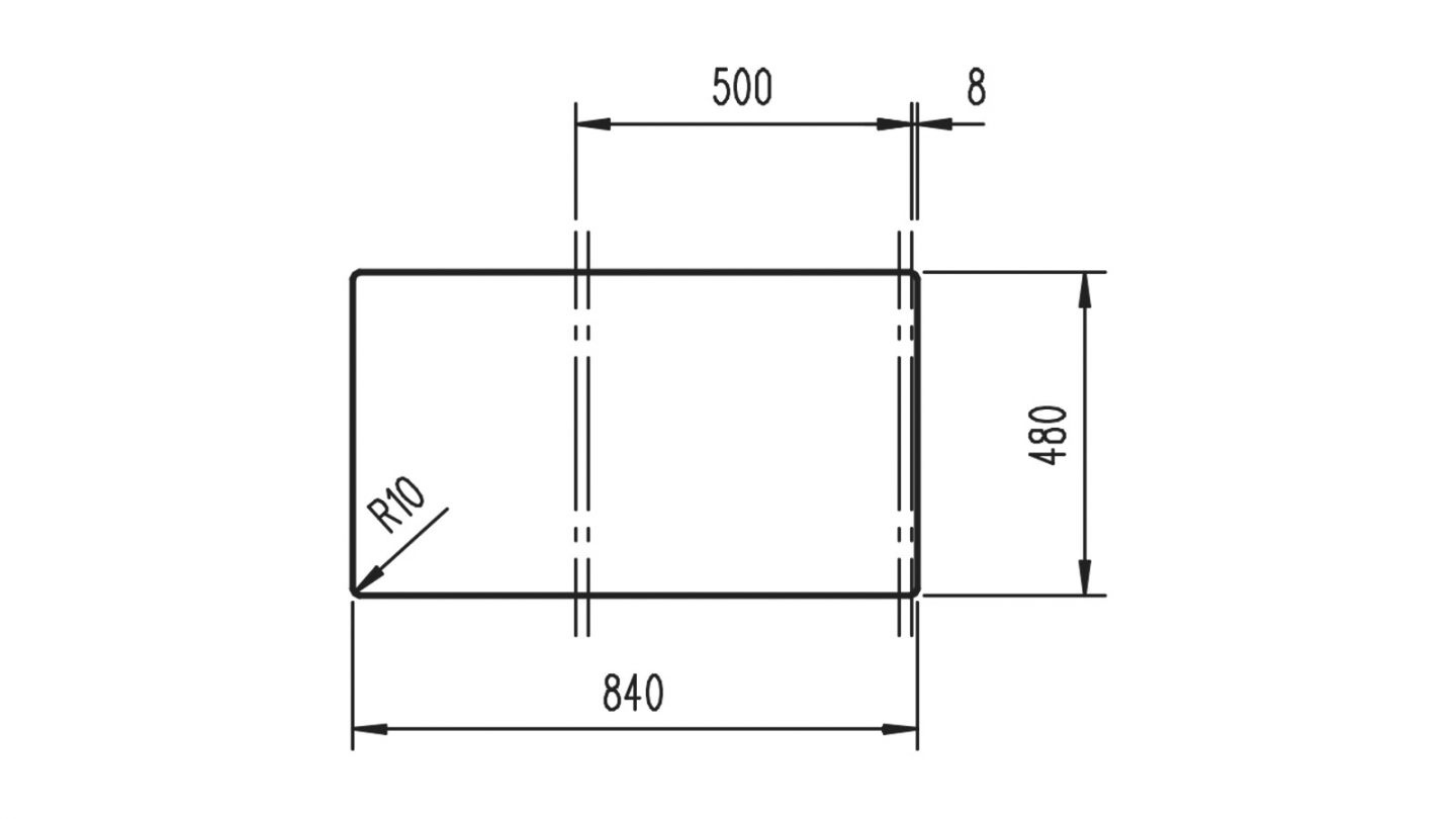 Ensemble de 8 meubles de cuisine - L. 245 cm - blanc - Luzia