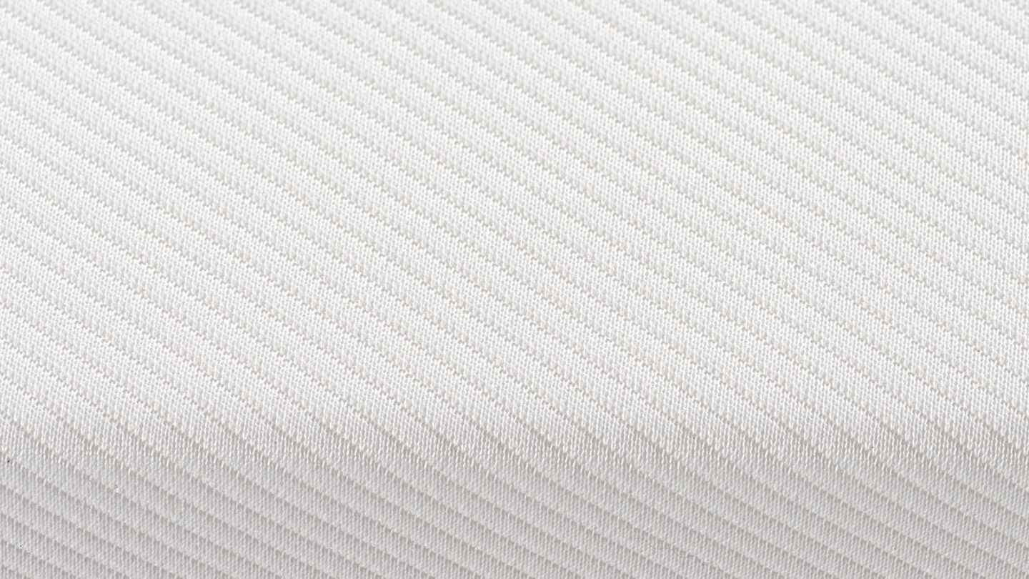 Ensemble Lit adulte 140x190cm avec tête de lit en velours côtelé beige - Milo + Matelas ressorts ensachés - Spring Elite